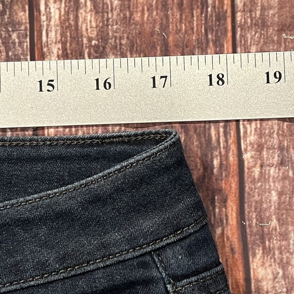 Joes Women Blue Curvy Bootcut Dark Taylor Wash Denim Jeans Size 32 (34X32) - Picture 12 of 16